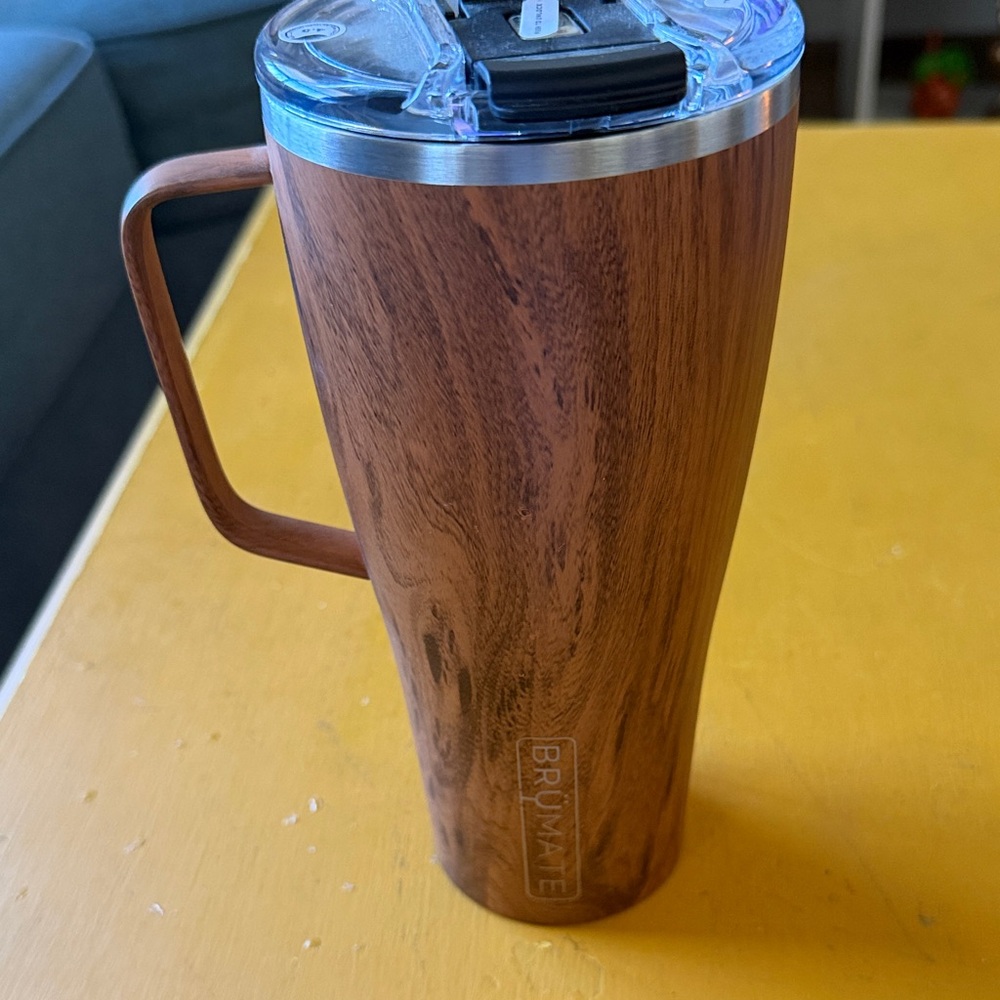 BruMate Toddy XL 32 oz Toddy XL Walnut BPA Free Vacuum Insulated Mug